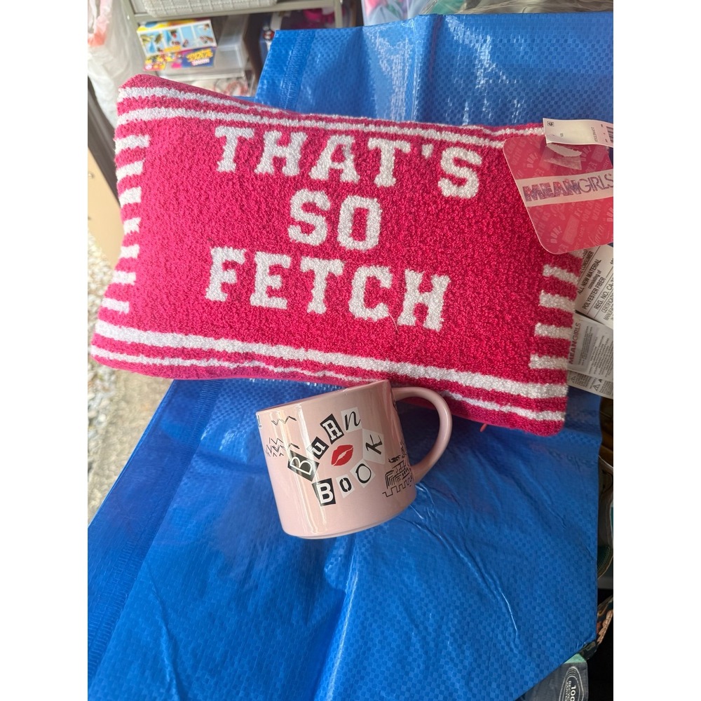 Mean‎ Girls Combo coffee mug and pillow bundle